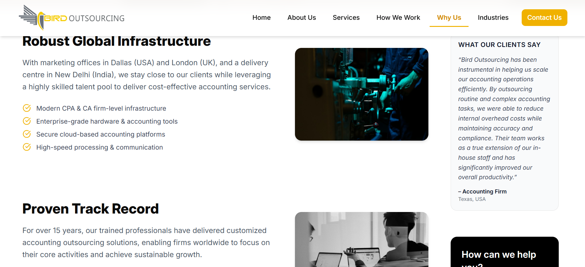 BirdOutsourcing screenshot 1